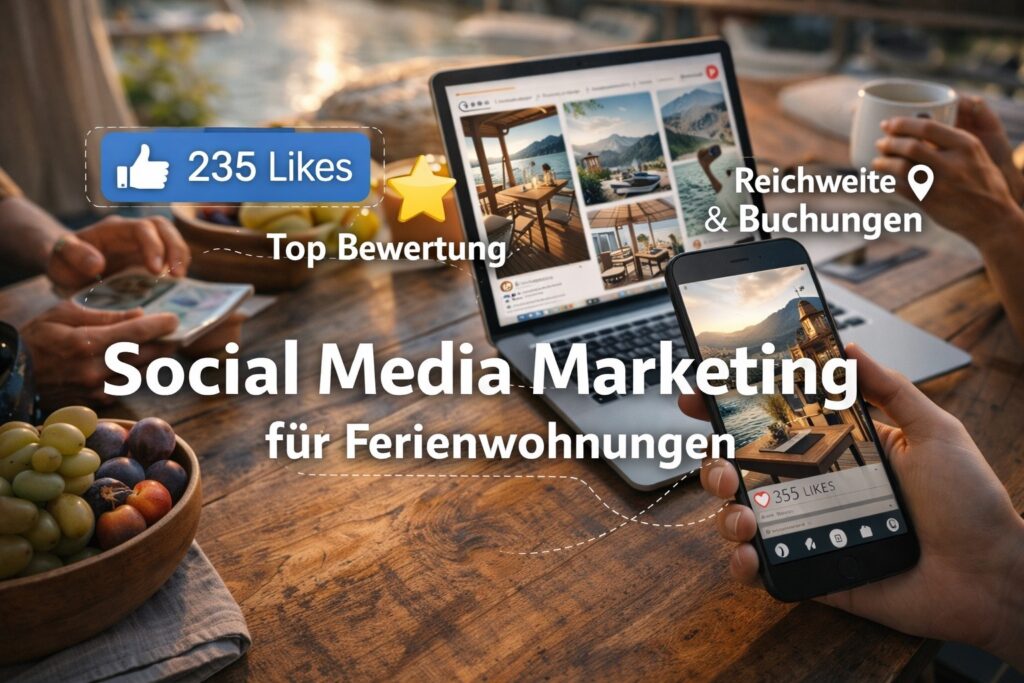 Social Media Marketing für Ferienwohnungen: Steigern Sie Ihre Reichweite und Buchungen!