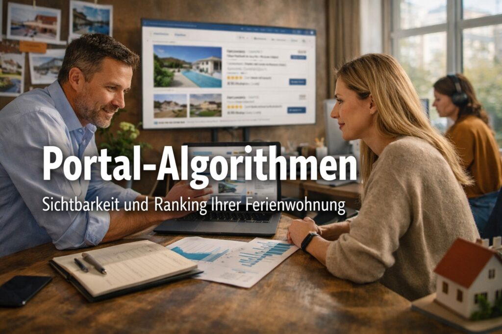 Portal-Algorithmen: Ferienwohnung Ranking verbessern. Sichtbarkeit steigern, mehr Buchungen!