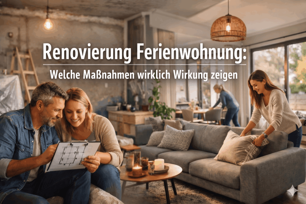 Renovierung ROI: Paar plant Ferienwohnung-Umbau. Tipps zur Wertsteigerung!